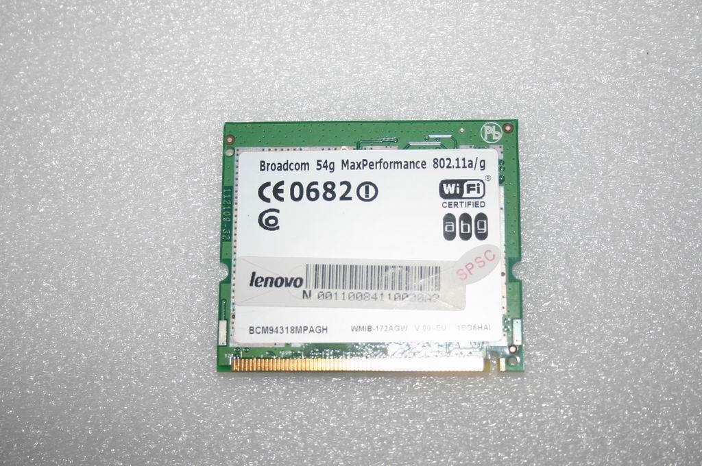 Lenovo MiniPCI802.11a/b/g LenovoSKU2网卡41W1189 PCI Board 11008411