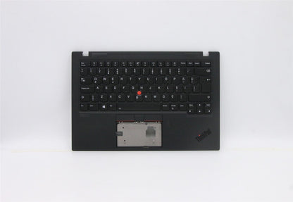 Lenovo ThinkPad X1 8th Gen Keyboard Palmrest Top Cover Turkish 5M10Z27499