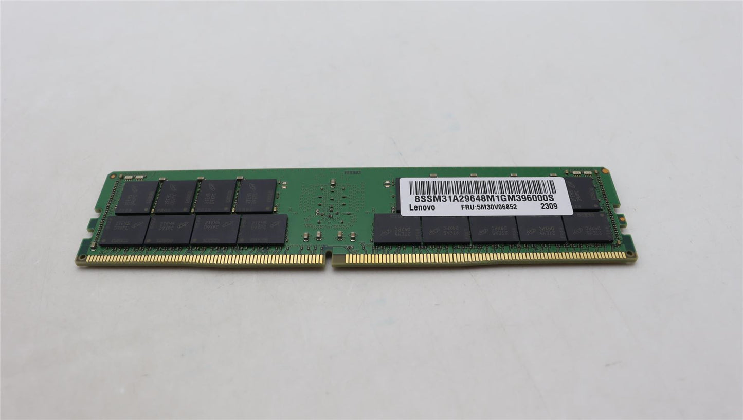 Lenovo MEMORY RDIMM,64GB,DDR4,3200,Micron 5M30V06852