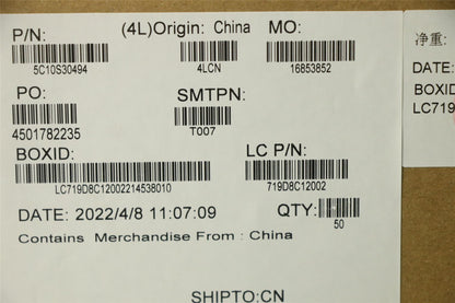 Lenovo Function Board Cable L 82QG 5C10S30494