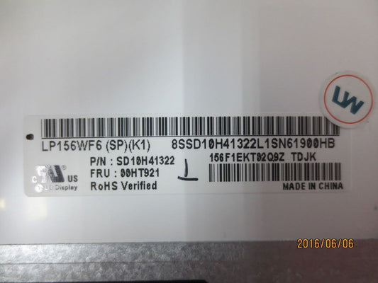 Lenovo ThinkPad S5 2nd E560p L580 L570 L590 T14s Lcd Screen Display IPS 00HT921