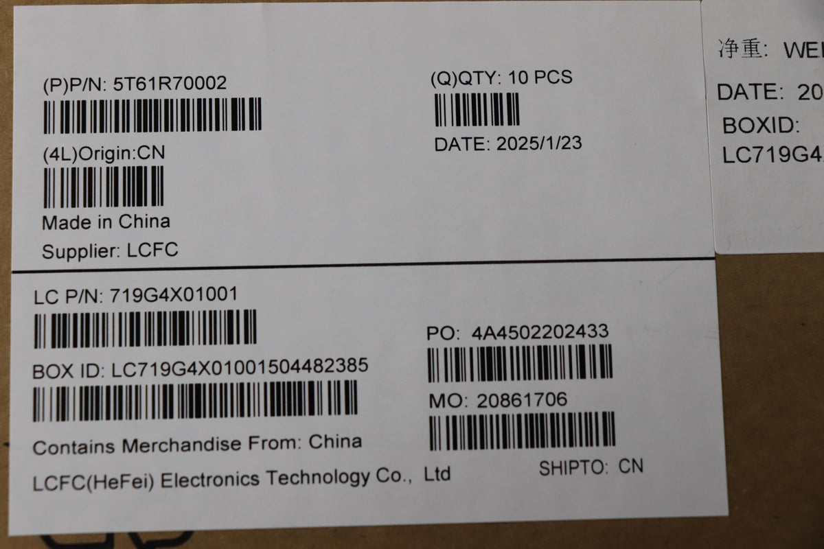 Lenovo FORCEPAD Touchpad Board 5T61R70002