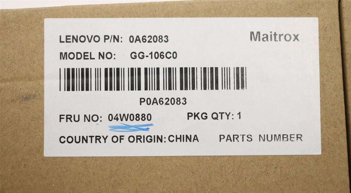 Lenovo GG-KBD CZH Czech Keyboard 04W0844