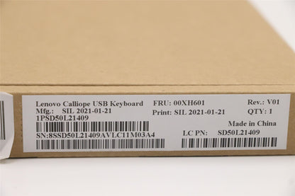 Lenovo Legion Y920T-34IKZ Y720T-34IKH Y520T-25IKL USB Wired Keyboard 00XH601