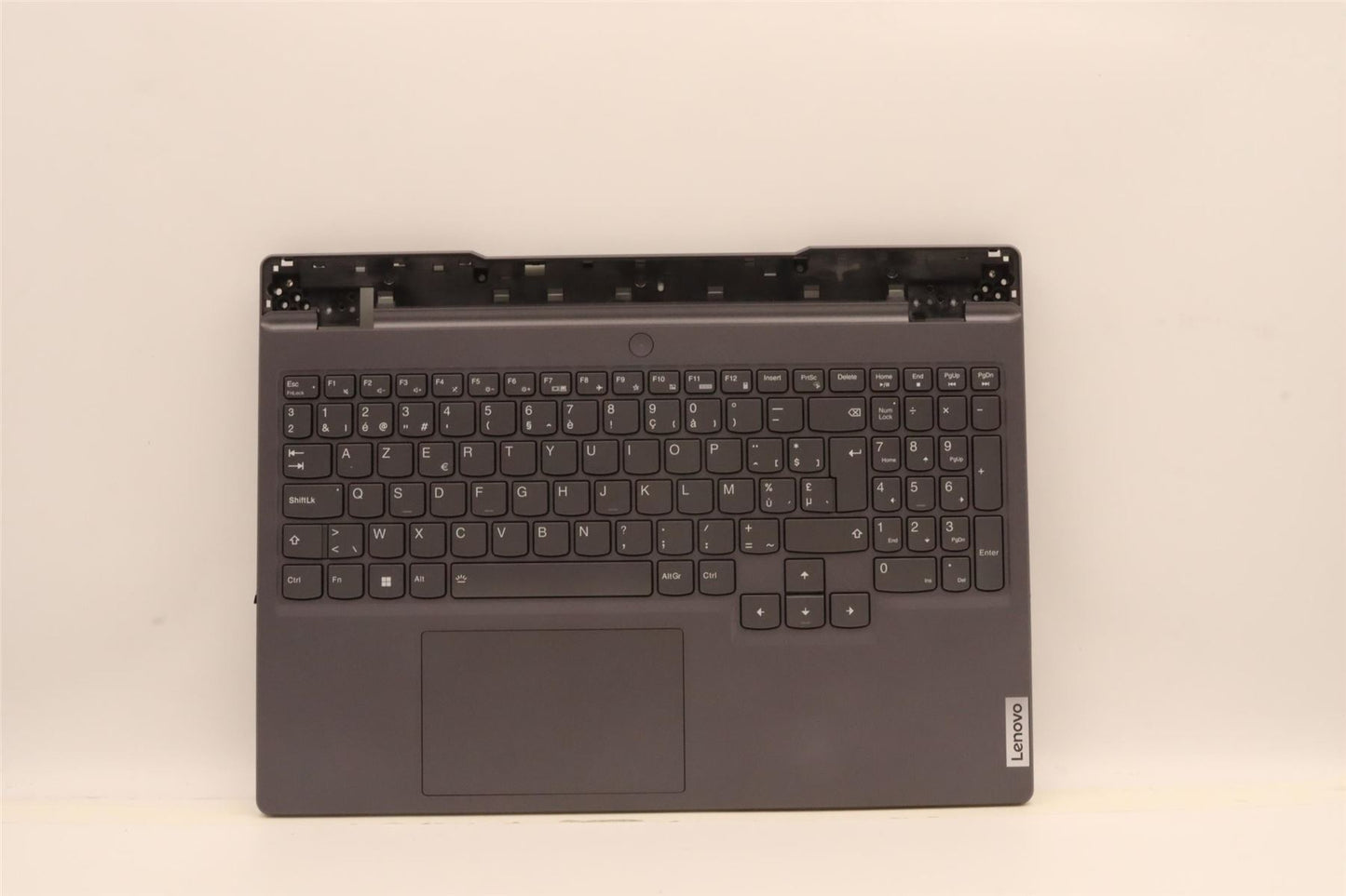 Lenovo 5 15ARH7H Palmrest Cover Touchpad Keyboard Belgian Storm Grey 5CB1H68486