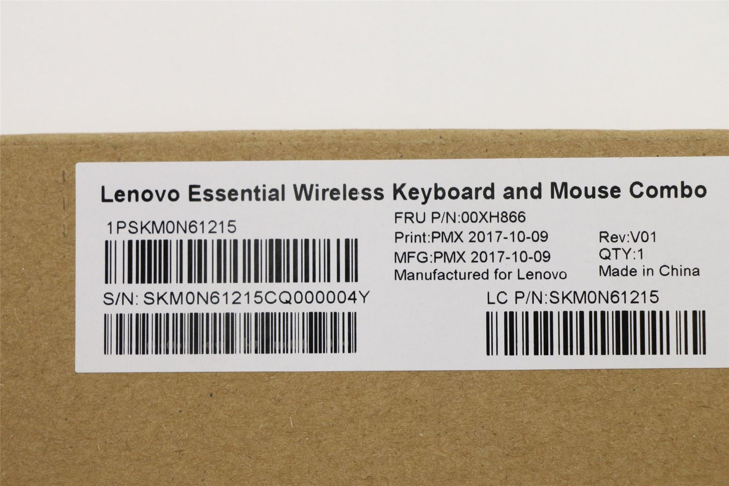 Lenovo WL KM Calliope SR ITA 00XH866