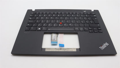 Lenovo ThinkPad T14s Gen 3 Palmrest Cover Keyboard Hungarian Black 5M11G27253