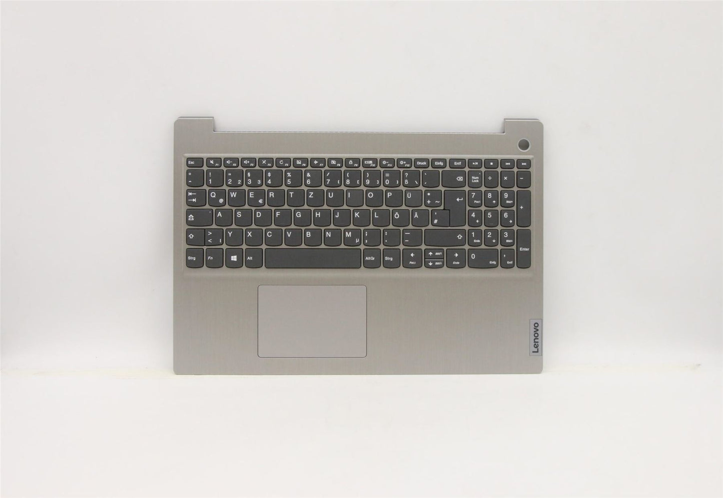 Lenovo IdeaPad 3-15ITL05 Keyboard Palmrest Top Cover German Grey 5CB1C15126