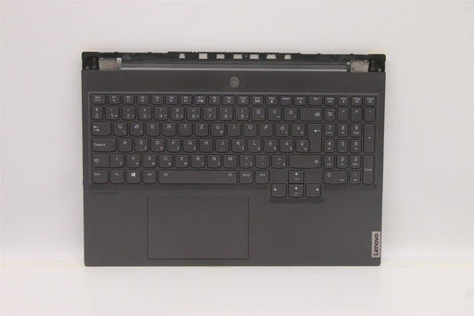Lenovo 7 16ITHg6 Palmrest Cover Touchpad Keyboard Hungarian Grey 5CB1D05124