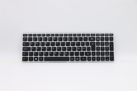 Lenovo IdeaPad 500-15ACZ 500-15ISK Z51-70 Keyboard Nordic Black 5N20H03478