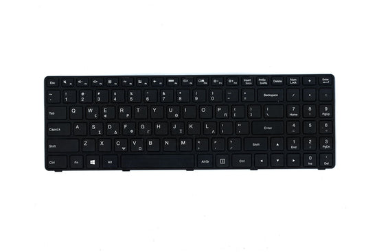 Genuine Lenovo B50-50 IdeaPad 100-15IBD Keyboard Greek Black 5N20K25441