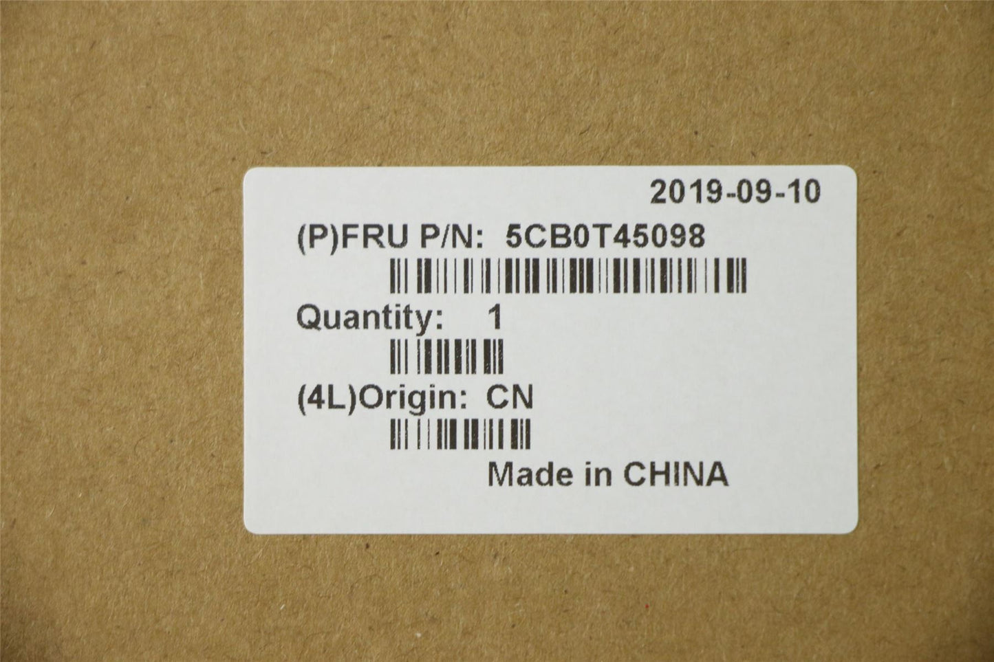 Lenovo Notebook 300e 2nd Keyboard Palmrest Top Cover French Black 5CB0T45098