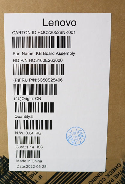 Lenovo CARDPOP H 21DO_ET USB Board 5C50S25406
