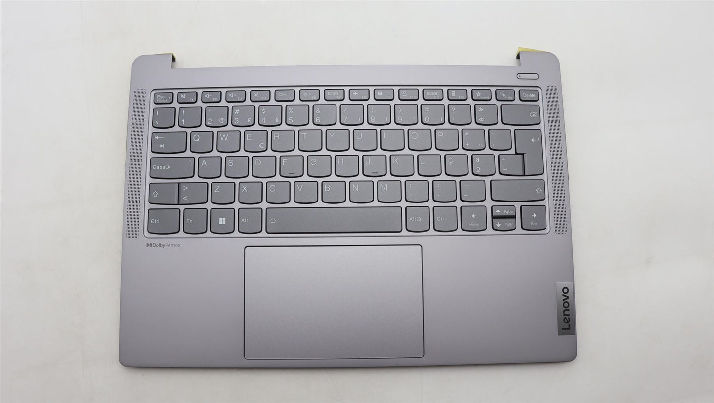 Lenovo IdeaPad 5 14ARP8 Palmrest Cover Touchpad Keyboard Portuguese 5CB1L30414