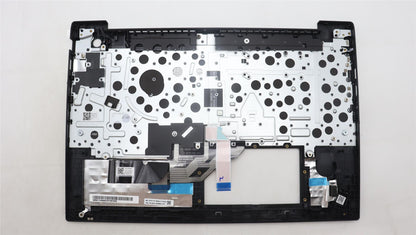 Lenovo ThinkPad E16 Gen 1 Keyboard Palmrest Top Cover Norwegian Black 5M11H94889