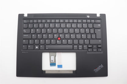 Lenovo ThinkPad T14s Gen 4 Keyboard Palmrest Top Cover Icelandic 5M11L59351