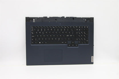 Lenovo Legion 5-17ACH6H Palmrest Cover Touchpad Keyboard Nordic Blue 5CB1C19241