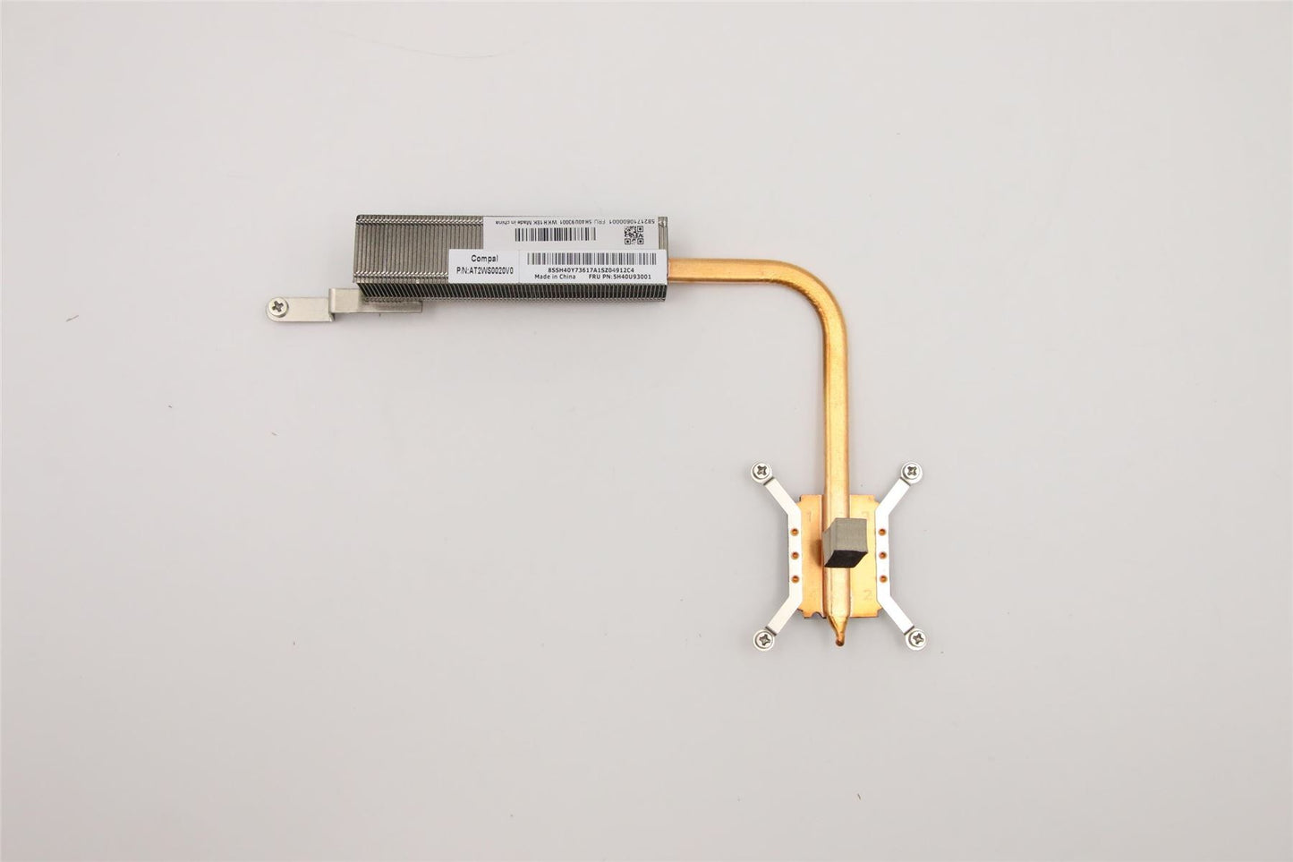 Lenovo 5H40U93001 UMA Thermal Module Picasso