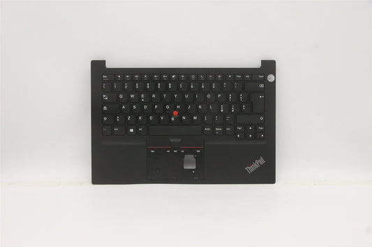 Lenovo ThinkPad E14 2 Keyboard Palmrest Top Cover Italian Black 5M10Z54635