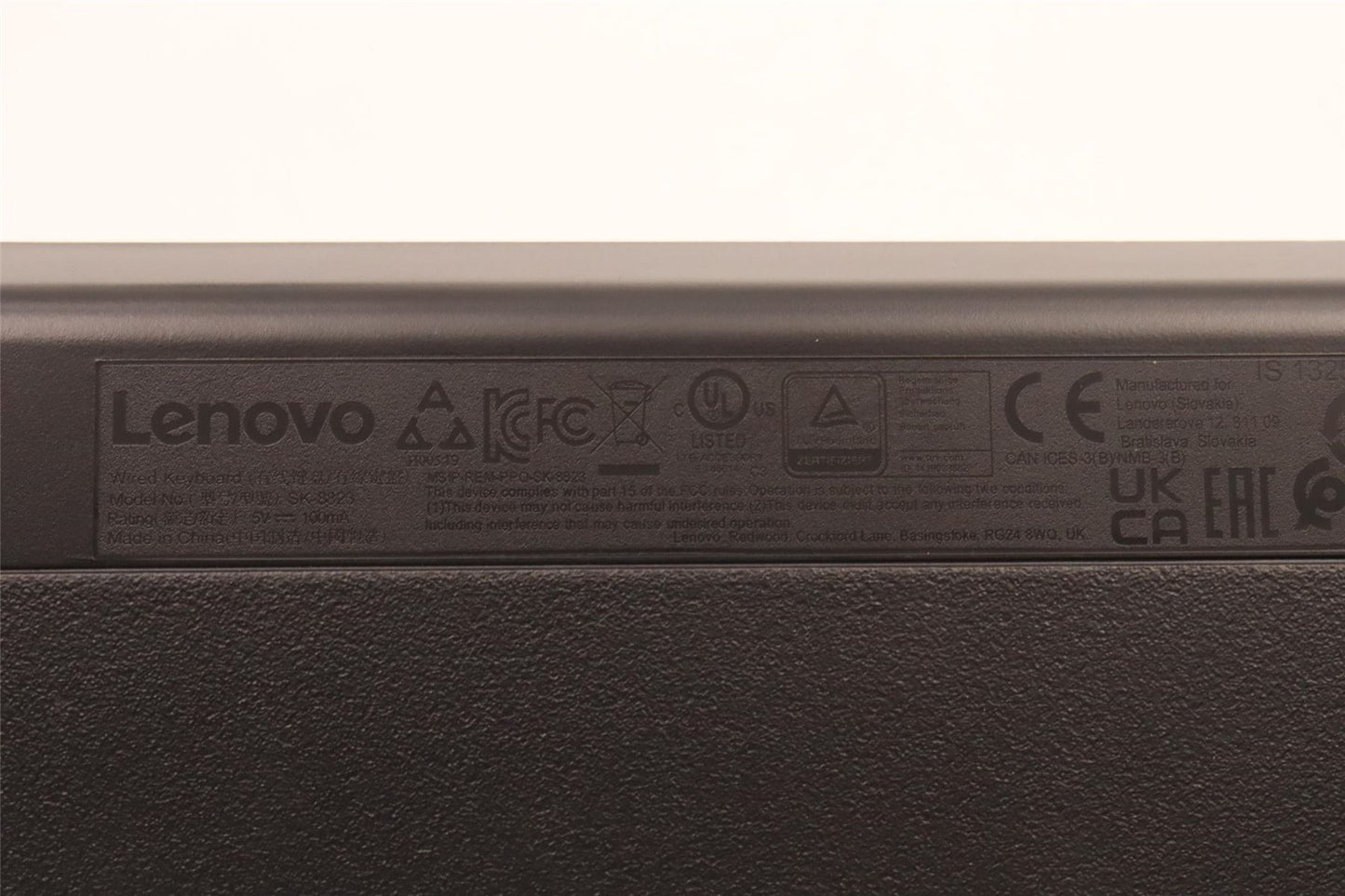 Lenovo USB Calliope KB BK DEN 5D50U84443