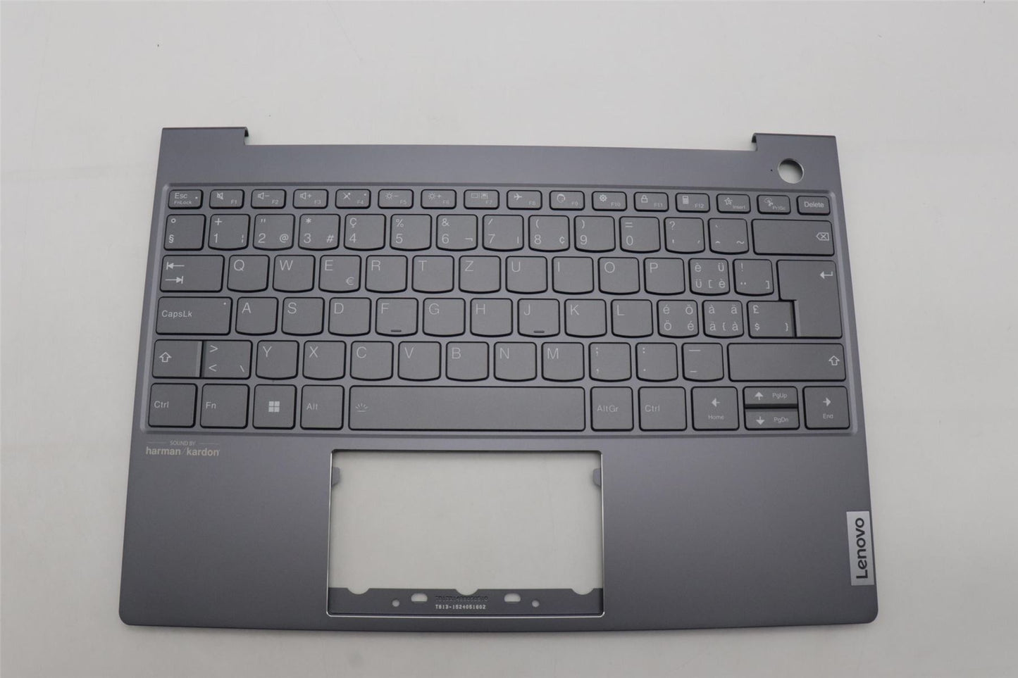 Lenovo ThinkBook 13x G2 IAP Palmrest Cover Touchpad Keyboard 5CB1H24704