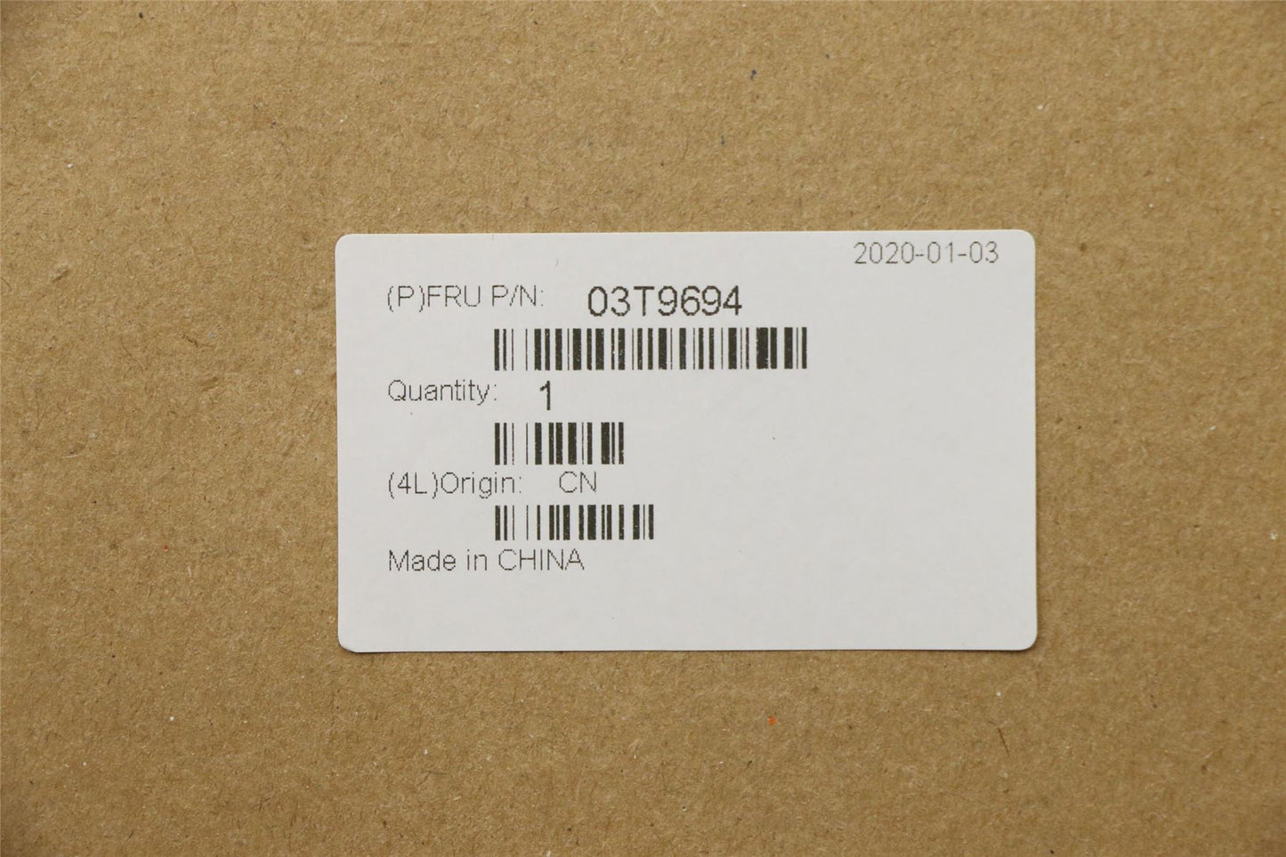 Lenovo FRU,Non card reader blank be 03T9694