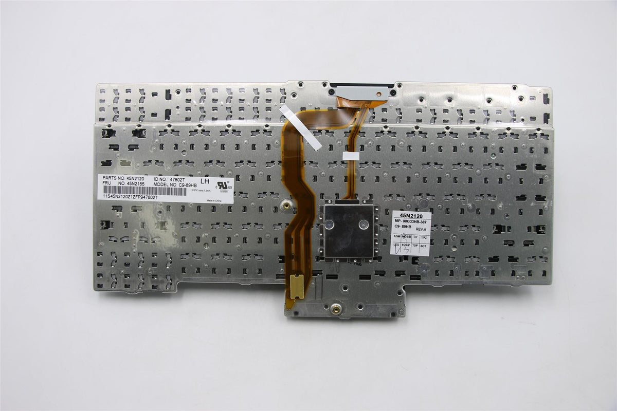 Lenovo ThinkPad T420si T420s T420 T420i T520 T520i Keyboard Hebrew 5B10N00697