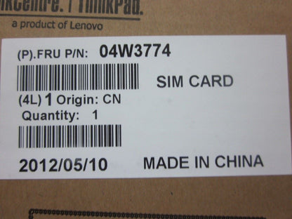 Lenovo FRU VZ SIM 4G Board 04W3774