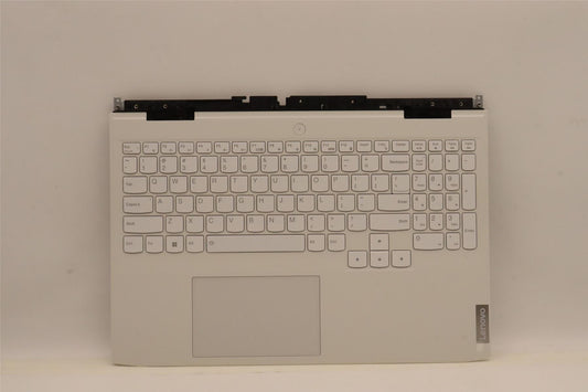 Lenovo IdeaPad 3 15IAH7 Palmrest Cover Touchpad Keyboard US White 5CB1H89880