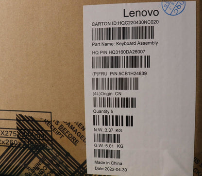 Lenovo Flex IP 3 15IJL7 Palmrest Touchpad Cover Keyboard German 5CB1H24839