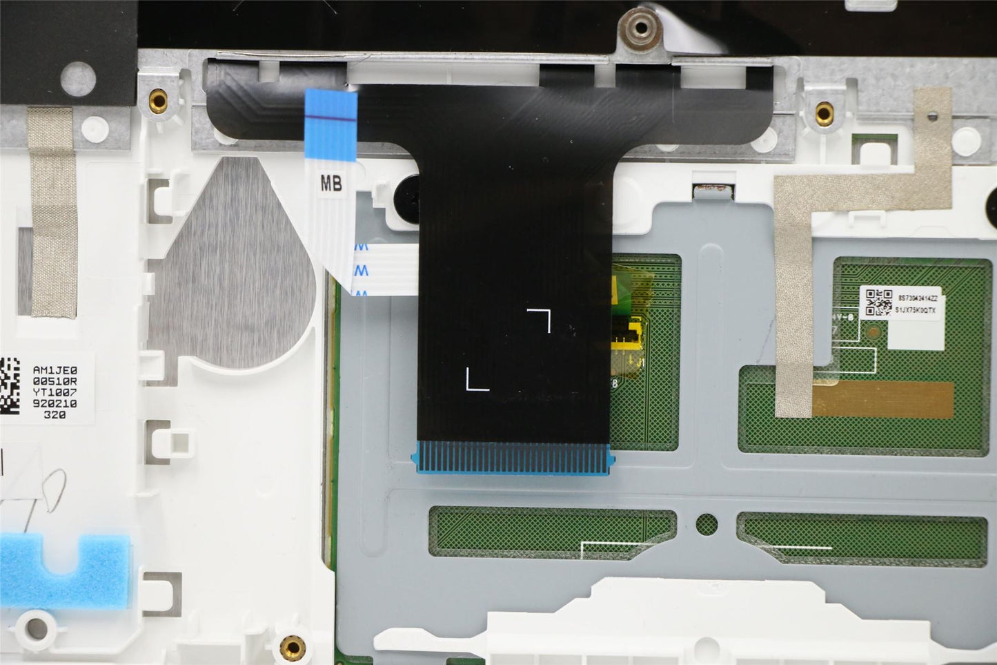 Lenovo Yoga 510-14ISK 510-14IKB Tastatur Handauflage UK Weiß 5CB0L67196