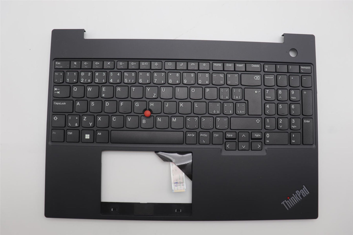Lenovo ThinkPad E16 Gen 1 Keyboard Palmrest Top Cover Black 5M11L65012