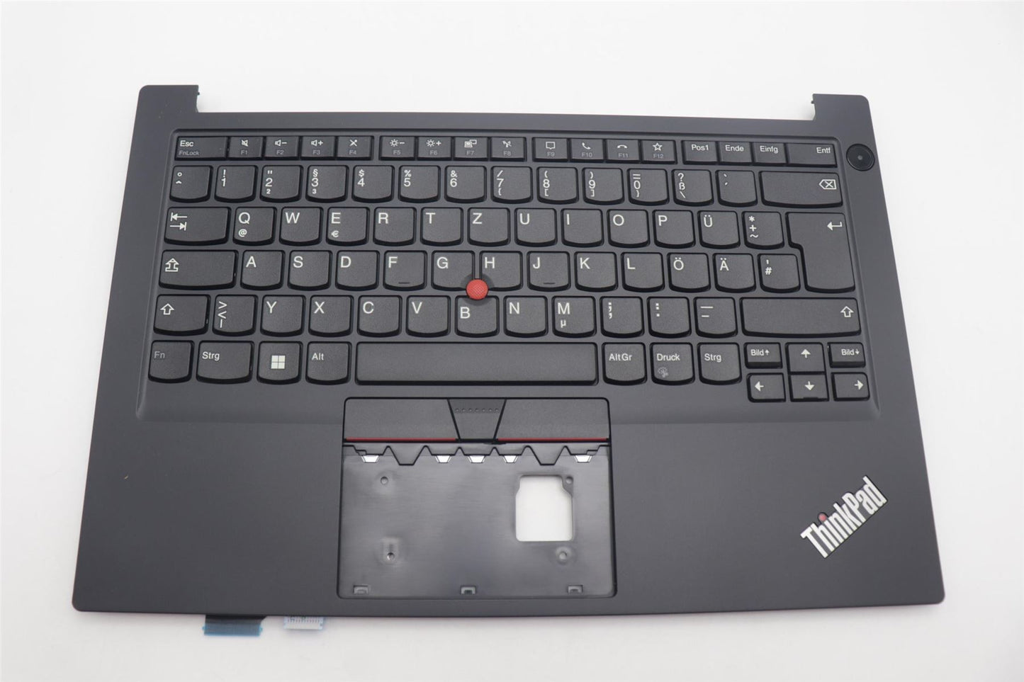 Lenovo ThinkPad E14 Gen 2 Palmrest Cover Keyboard German Black 5M10Z54518
