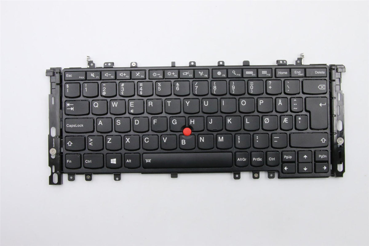 Genuine Lenovo ThinkPad Yoga Keyboard Norwegian Black Backlit 04Y2640