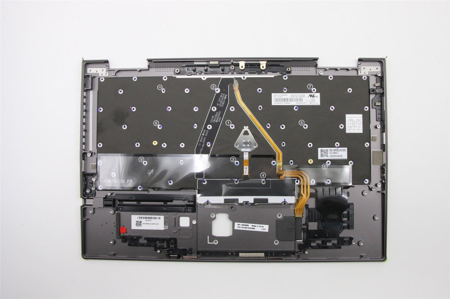 Lenovo MECH_ASM GRP,KBD,BZL,KOR,WL,IG,CHY 5M10V24858