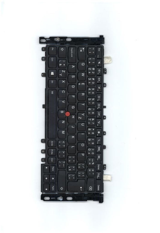 Genuine Lenovo Yoga 12 Keyboard Czech/Slovakian Black Backlit 00HT993 00PA851