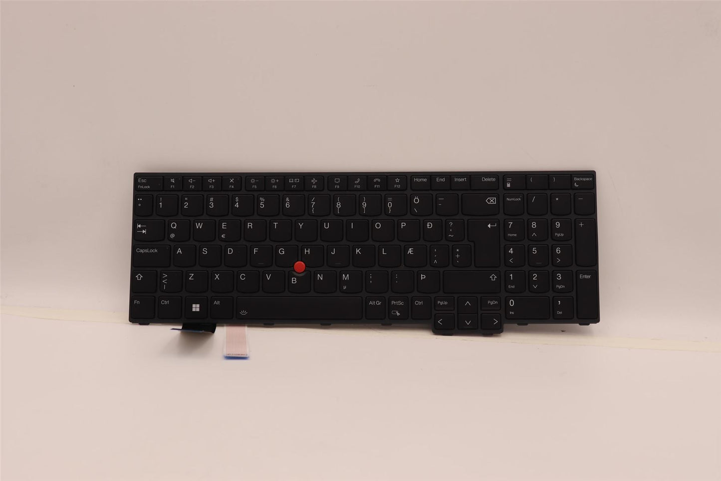 Lenovo ThinkPad T16 Gen 1 P16s Gen 1 L15 Gen 3 s Keyboard Black 5N21D93701