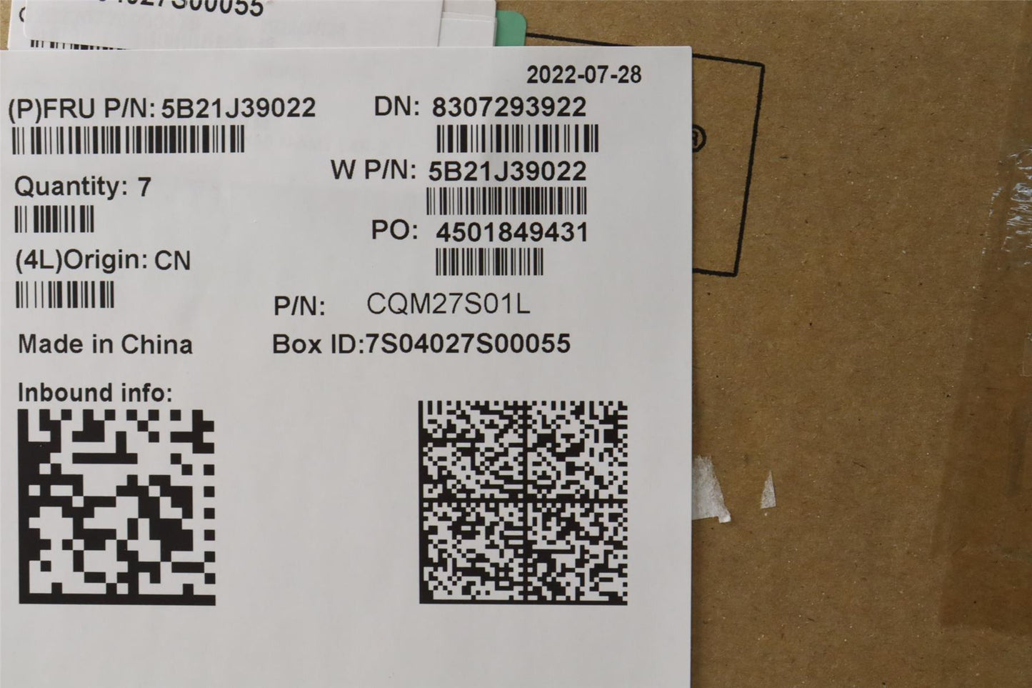 Lenovo 5B21J39022 i5-1245UVP16G YAMTdTPM YABS EI