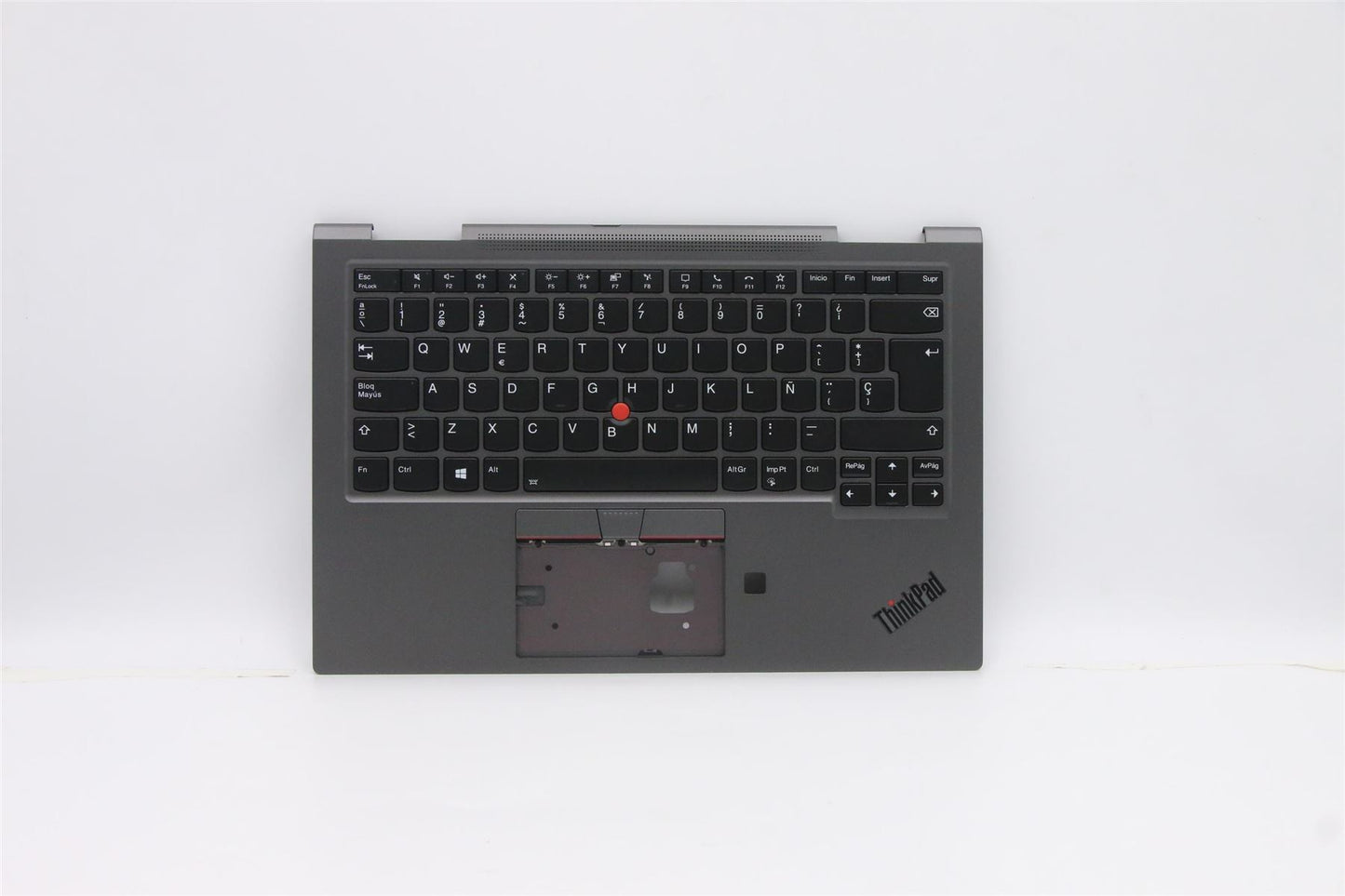 Lenovo Yoga X1 5th Gen Palmrest Cover Keyboard Euro Spanish Black 5M10Z37194