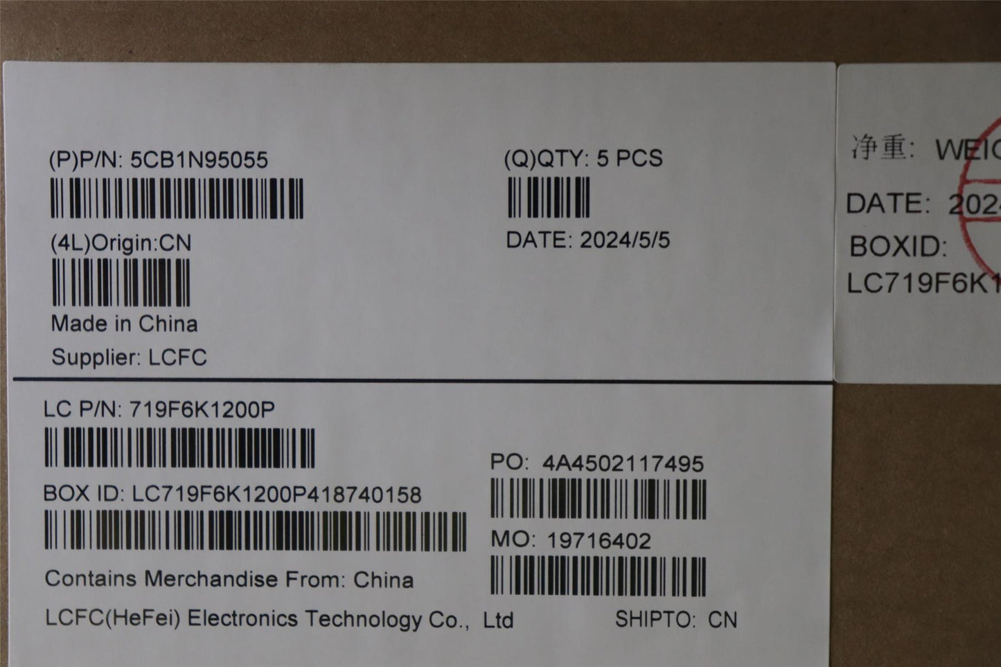 Lenovo Upper Case ASM_SWS L 83D5AG UMA 5CB1N95055