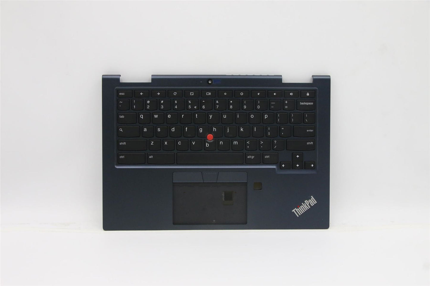 Lenovo ThinkPad C13 Gen 1 Keyboard Palmrest Top Cover US Euro Black 5M10Z54476