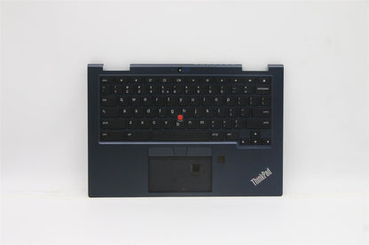 Lenovo ThinkPad C13 Gen 1 Keyboard Palmrest Top Cover US Euro Black 5M10Z54476