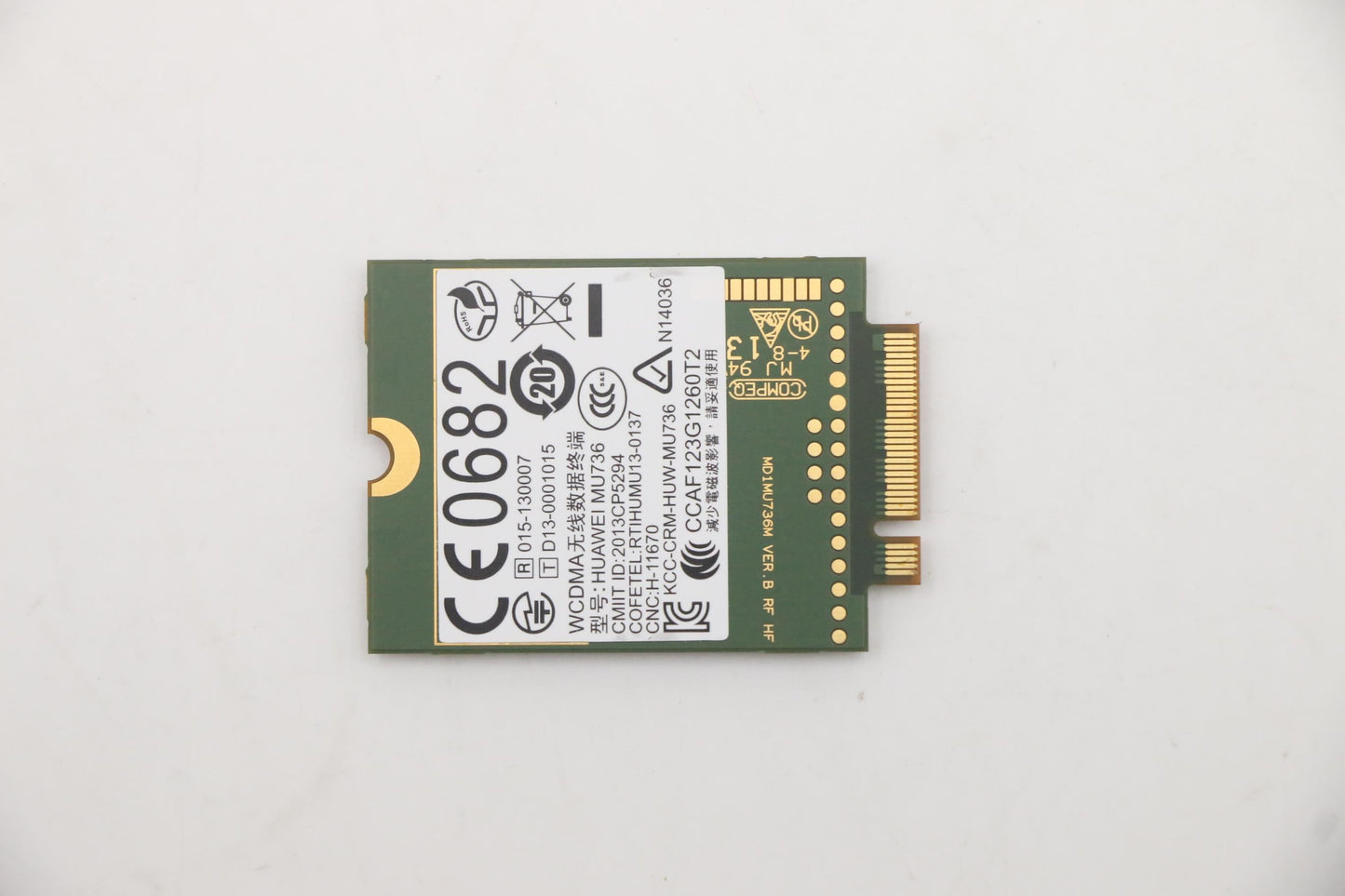 Lenovo Huawei MU736 WCDMA NGFF WOW WWAN Board 20200465