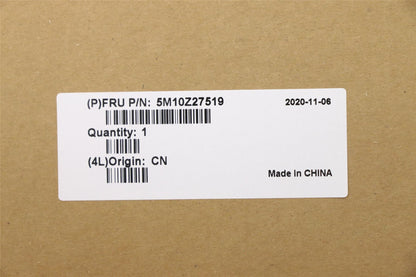 Lenovo Carbon X1 8. Tastatur-Handballenauflage, obere Abdeckung, dänisches Schwarz mit Hintergrundbeleuchtung 5M10Z27519