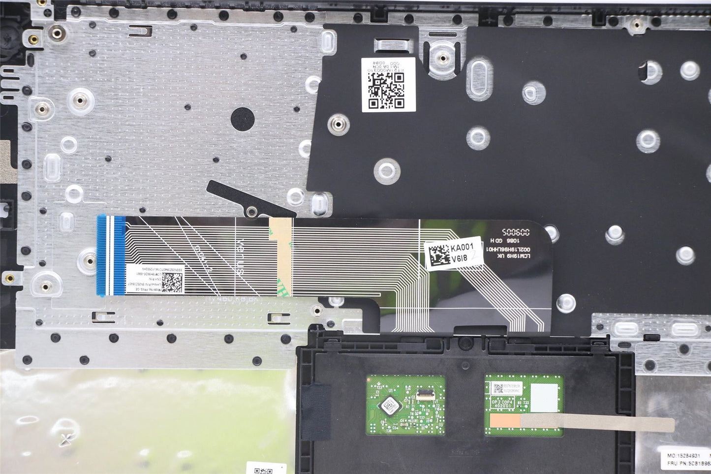 Lenovo V14 G2-ITL V14 G2-ALC Keyboard Palmrest Top Cover German Black 5CB1B96386