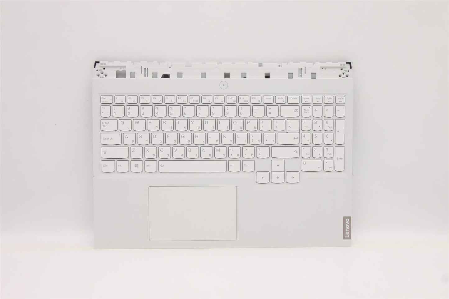 Lenovo 5 16ITH6 Palmrest Cover Touchpad Keyboard Hebrew Silver 5CB1D10515