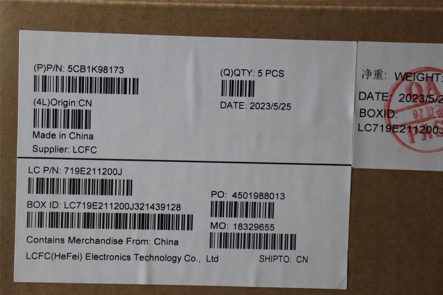 Lenovo IdeaPad 5 16ARP8 Palmrest Cover Touchpad Keyboard French 5CB1K98173