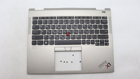 Lenovo ThinkPad X1 Keyboard Palmrest Top Cover Greek Titanium 5M11B59855