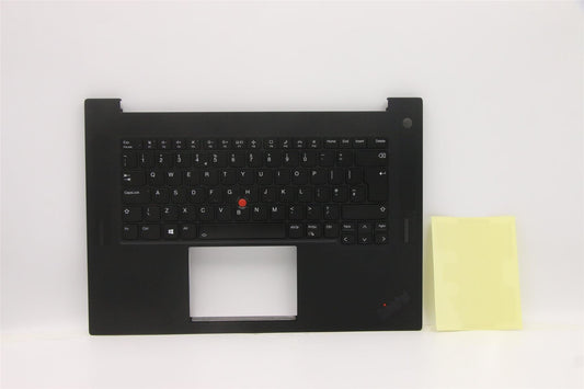 Lenovo Extreme P1 5 X1 5 Keyboard Palmrest Top Cover UK Black 5M11D12255