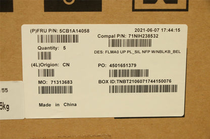 Lenovo Upper C81YM PL_SIL NFP NBLKB_BEL 5CB1A14058